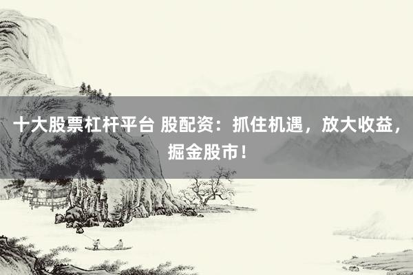 十大股票杠杆平台 股配资：抓住机遇，放大收益，掘金股市！